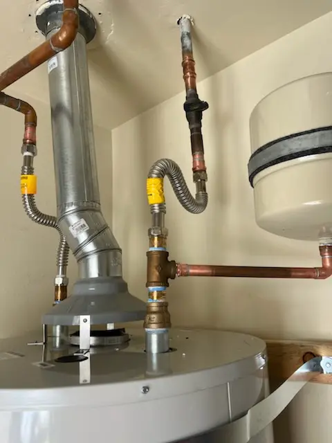 Water heater installation and plumbing repair in Hillsboro